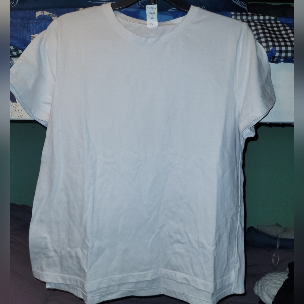 White Crew Neck T-Shirt